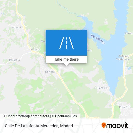 Calle De La Infanta Mercedes map