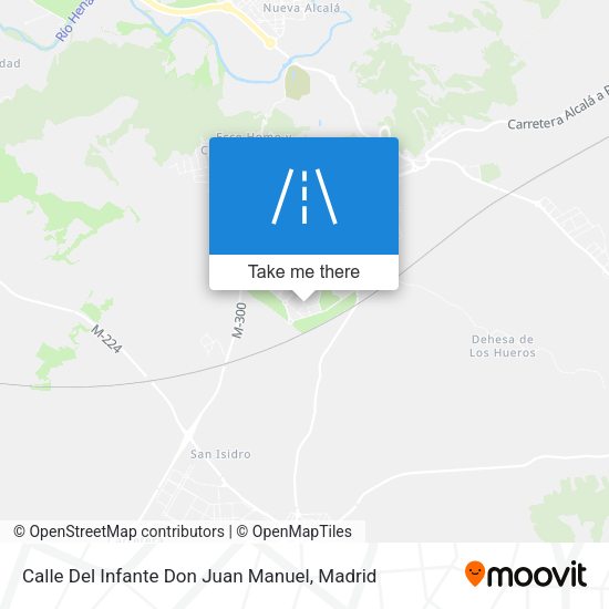 Calle Del Infante Don Juan Manuel map