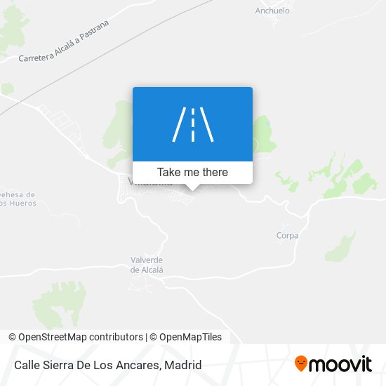 Calle Sierra De Los Ancares map