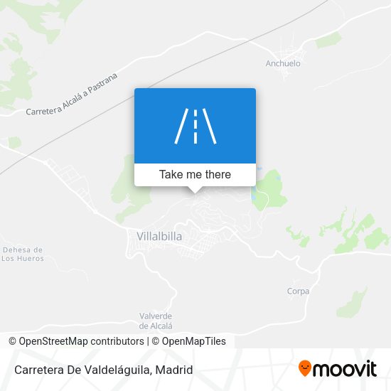 Carretera De Valdeláguila map