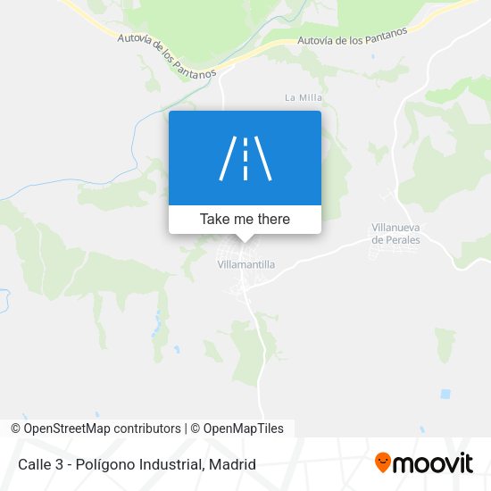 Calle 3 - Polígono Industrial map