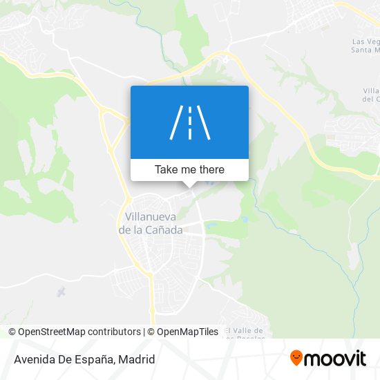 mapa Avenida De España