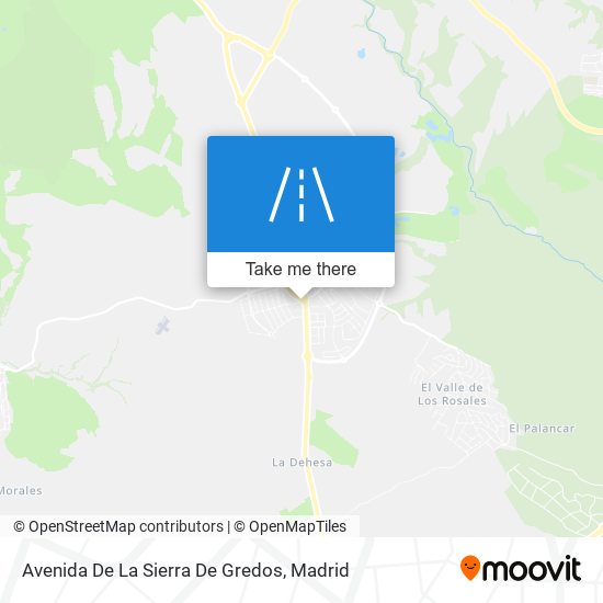 Avenida De La Sierra De Gredos map