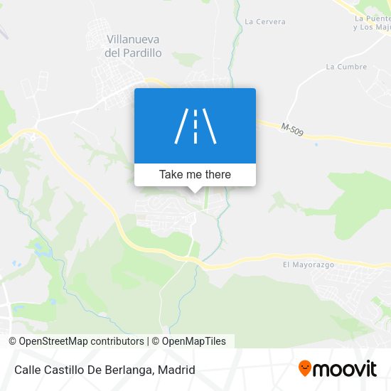 Calle Castillo De Berlanga map
