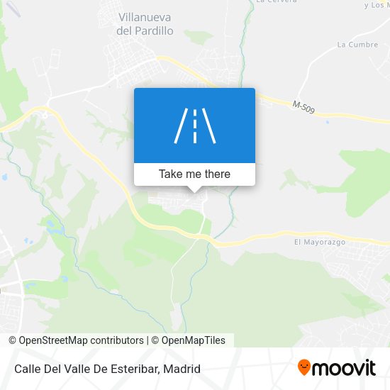 Calle Del Valle De Esteribar map