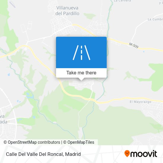 Calle Del Valle Del Roncal map