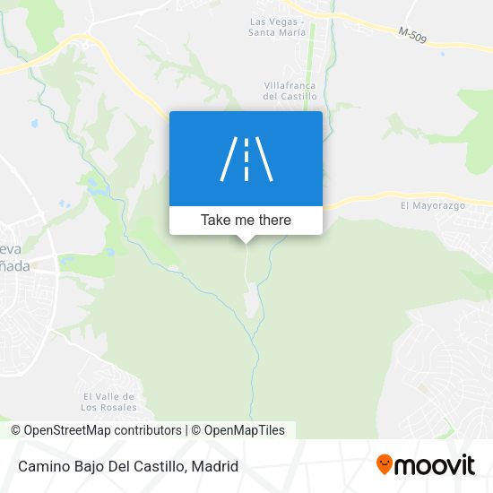 Camino Bajo Del Castillo map