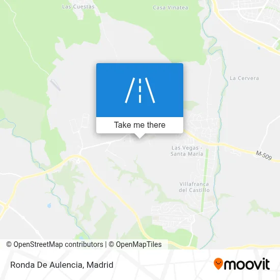 Ronda De Aulencia map