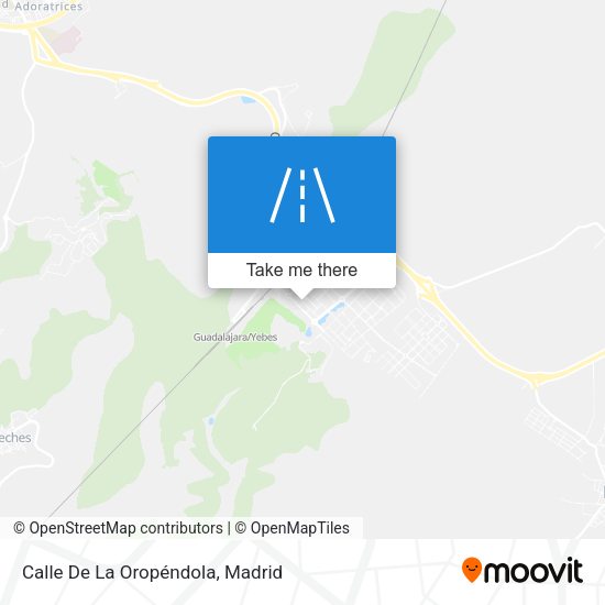 Calle De La Oropéndola map