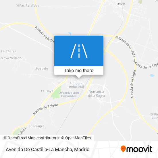 Avenida De Castilla-La Mancha map