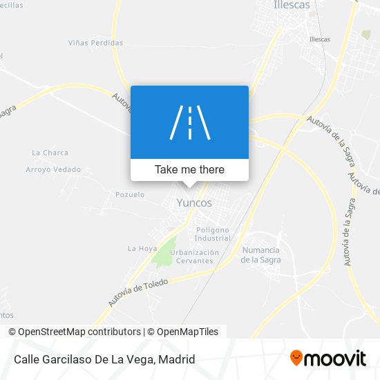 mapa Calle Garcilaso De La Vega