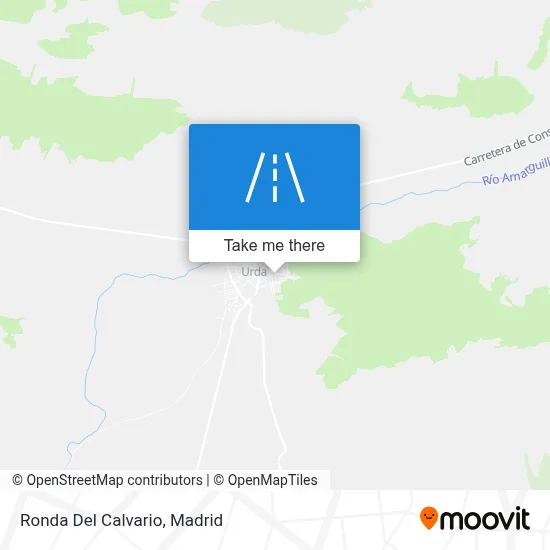 Ronda Del Calvario map