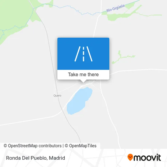 Ronda Del Pueblo map