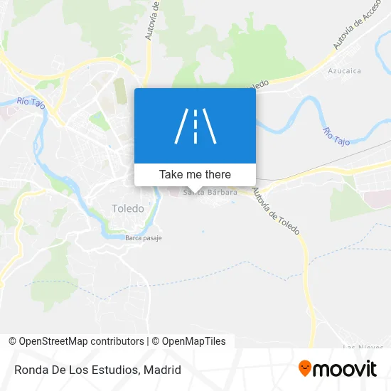 Ronda De Los Estudios map