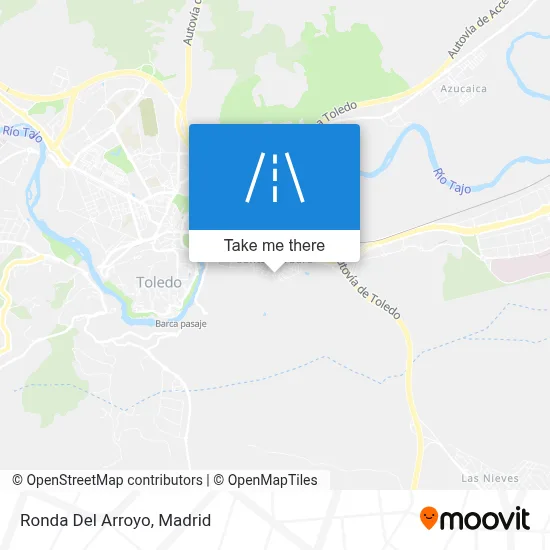 Ronda Del Arroyo map