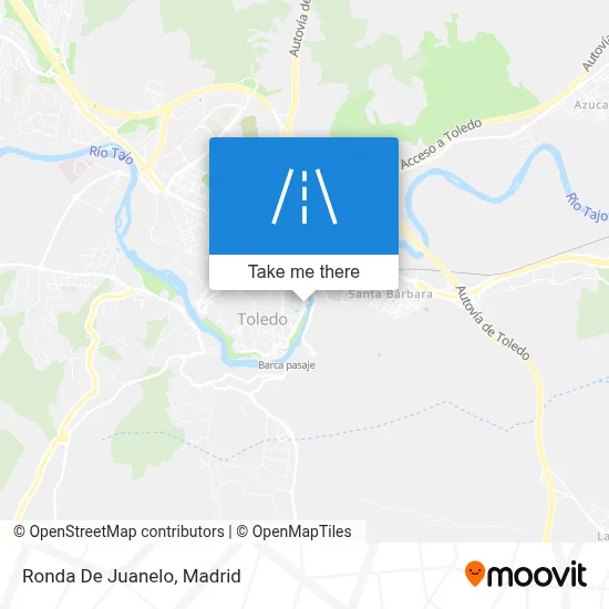 Ronda De Juanelo map