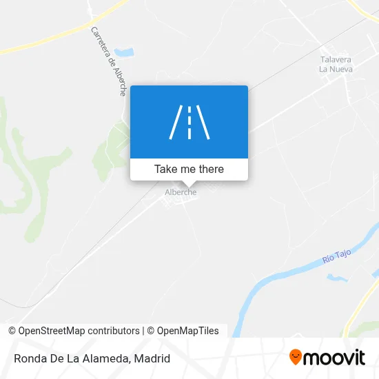 Ronda De La Alameda map