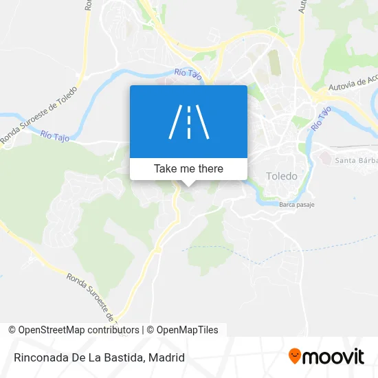 Rinconada De La Bastida map