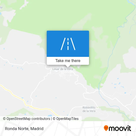 Ronda Norte map