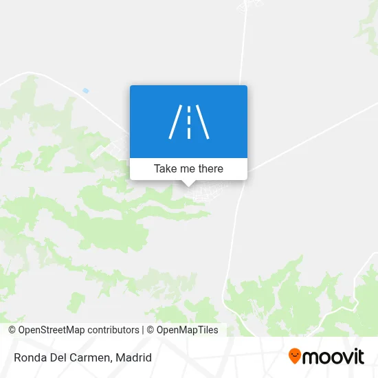 Ronda Del Carmen map