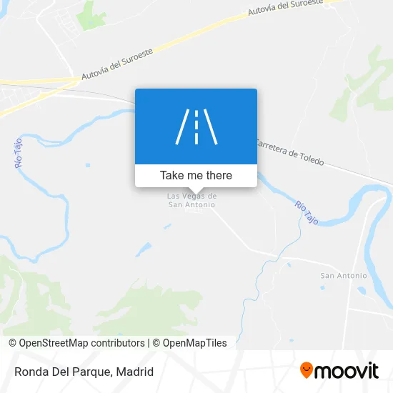 Ronda Del Parque map