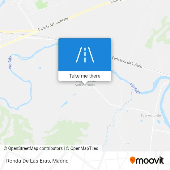 Ronda De Las Eras map