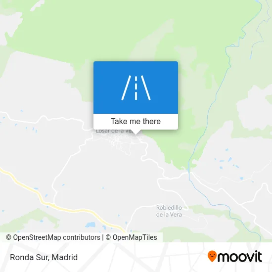 Ronda Sur map