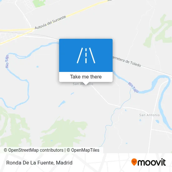 Ronda De La Fuente map