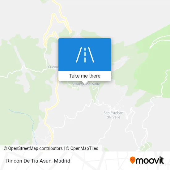 How to get to Rincón De Tía Asun, Villarejo Del Valle by bus, train or ...