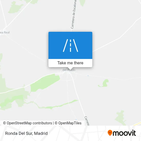 Ronda Del Sur map