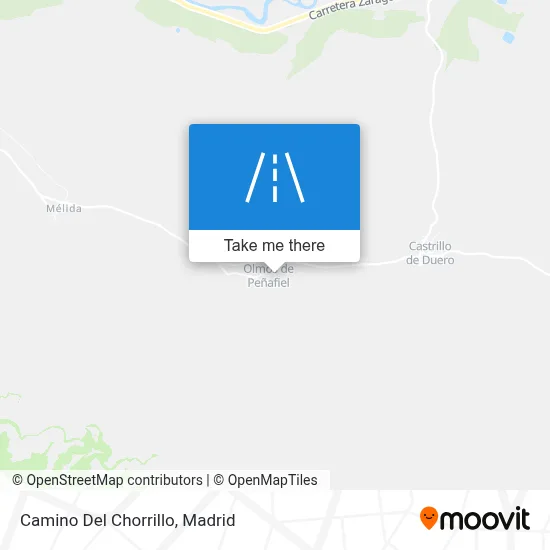 Camino Del Chorrillo map