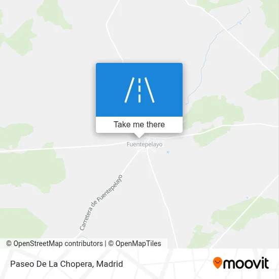 Paseo De La Chopera map