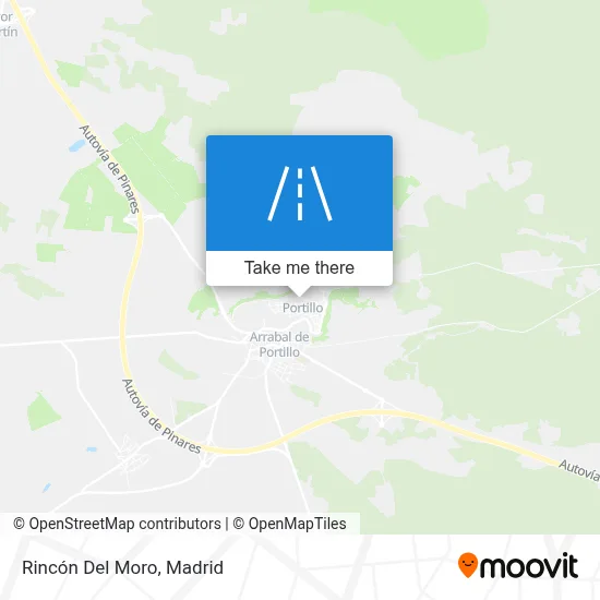 Rincón Del Moro map