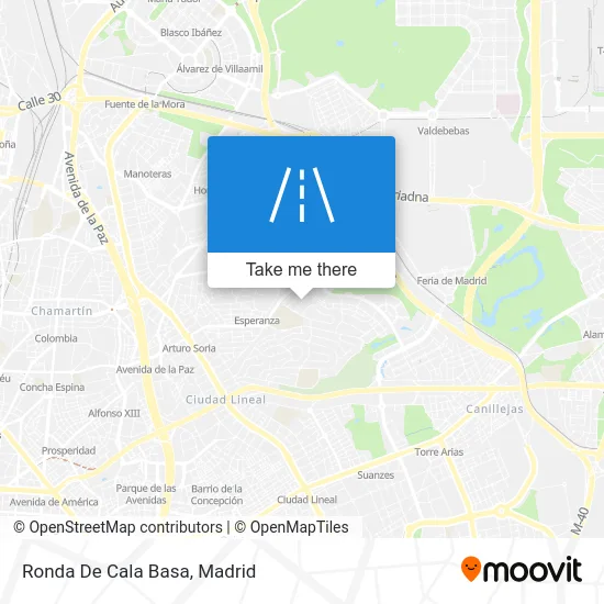 Ronda De Cala Basa map