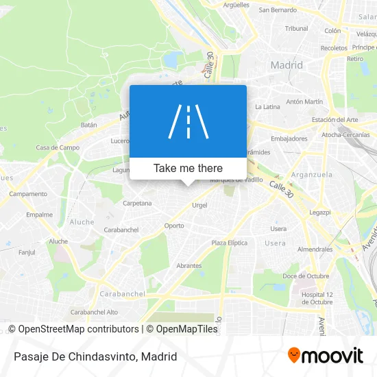 Pasaje De Chindasvinto map