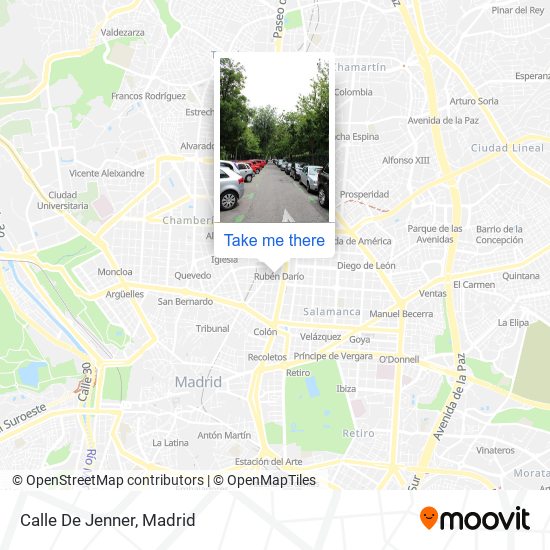Calle De Jenner map