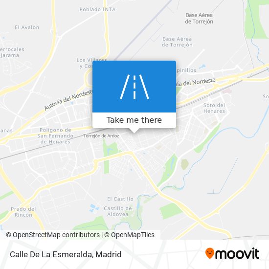 Calle De La Esmeralda map