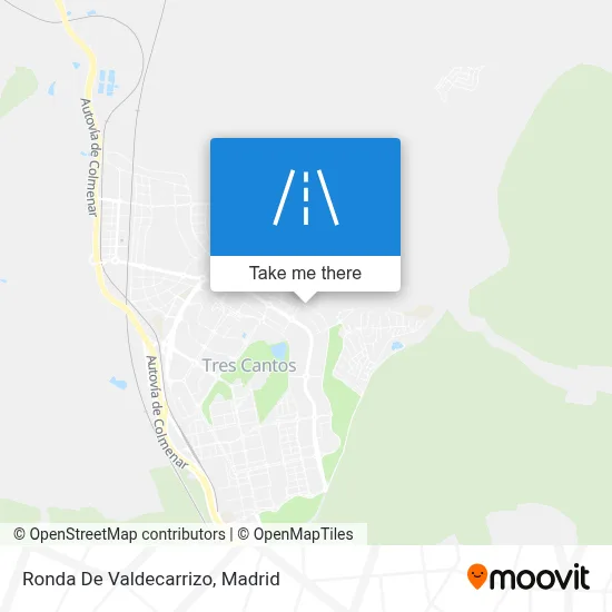 Ronda De Valdecarrizo map