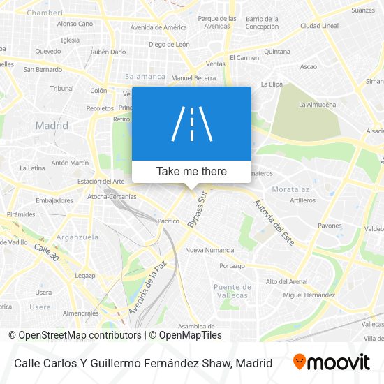 Calle Carlos Y Guillermo Fernández Shaw map