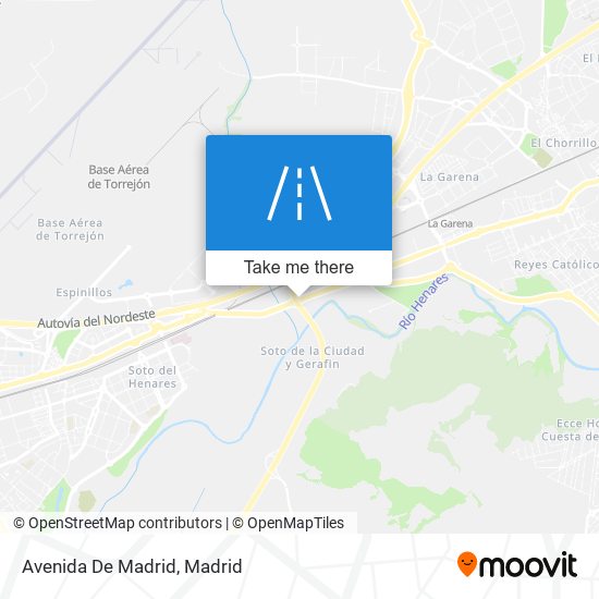 Avenida De Madrid map