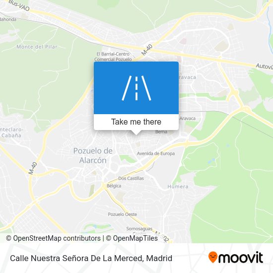 Calle Nuestra Señora De La Merced map
