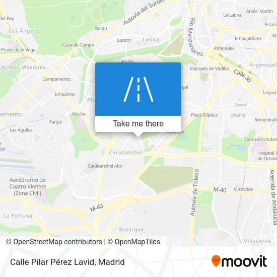 Calle Pilar Pérez Lavid map