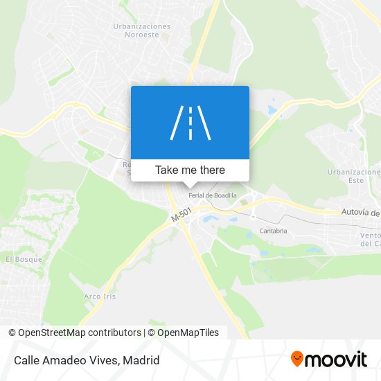 Calle Amadeo Vives map