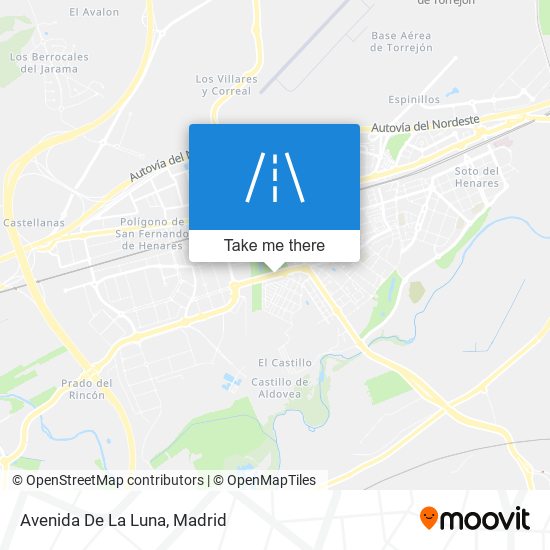 Avenida De La Luna map