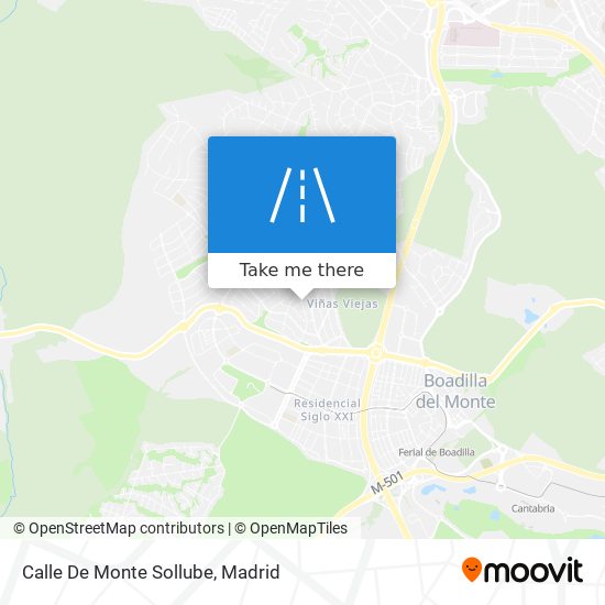 Calle De Monte Sollube map