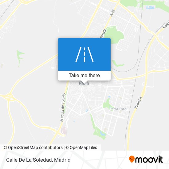 Calle De La Soledad map