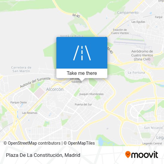 Plaza De La Constitución map
