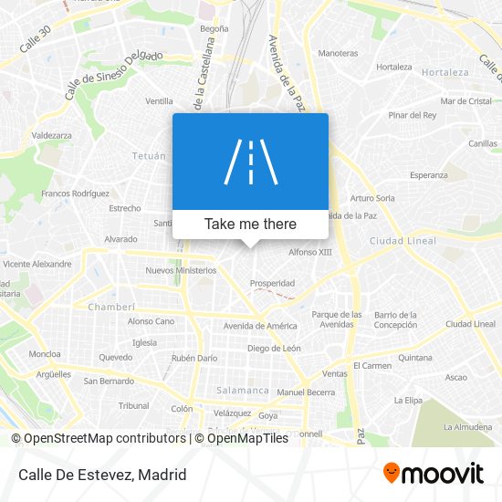 Calle De Estevez map