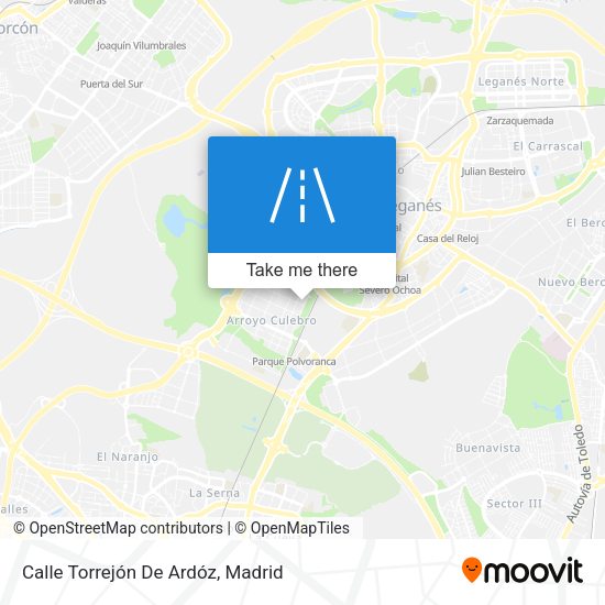 Calle Torrejón De Ardóz map