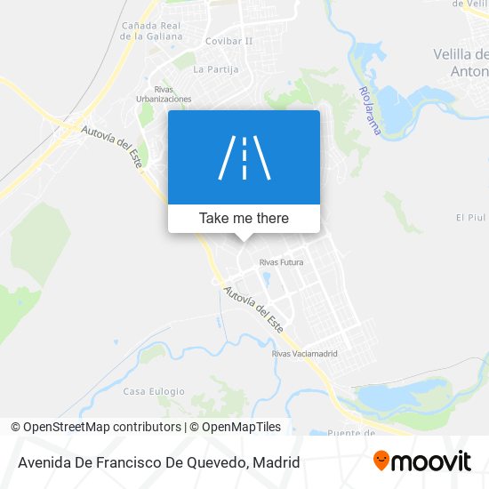 Avenida De Francisco De Quevedo map